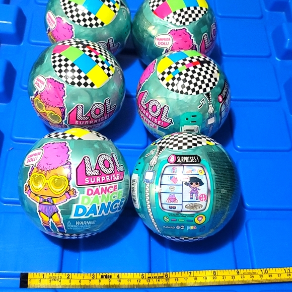 LOT OF 6 LOL SURPRISE dance dance dance NWT BRAND NEW GREAT DEAL - Picture 1 of 5
